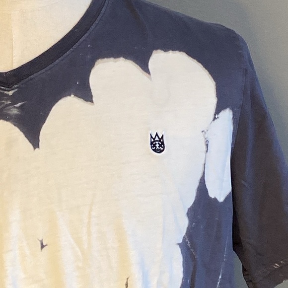 Cult of Individuality Black and White Artistic Short Sleeve Tee - Picture 4 of 7